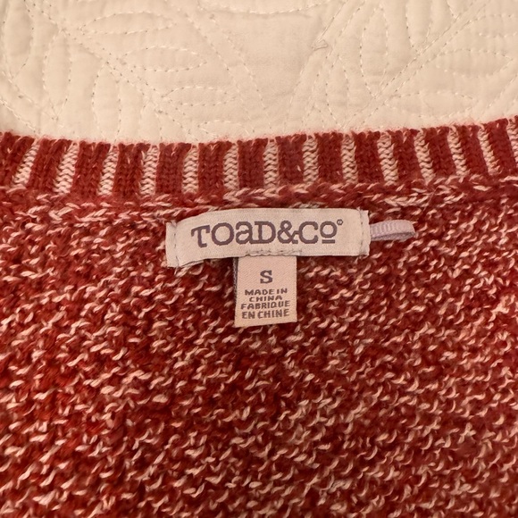 Toad & Co Women's Merino Wool Sweater Size Extra Small‎ V Neck Long Sleeve - Picture 6 of 6